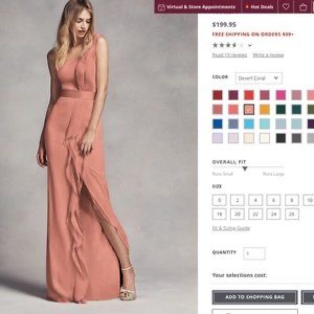 Dusty Rose Bridesmaid Dress